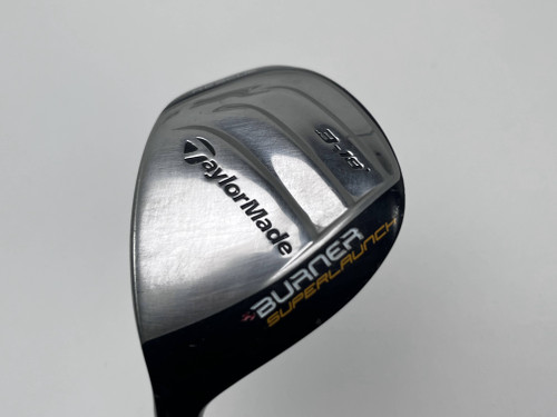 LEFTY TaylorMade Burner Superlaunch 3 Hybrid 18* REAX 60g Regular LH, 1 of 12