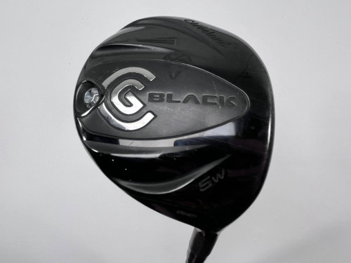 Cleveland CG Black 2012 5 Fairway Wood 18* C.Kua 39 R Flex 3101 Regular RH +1'', 1 of 12