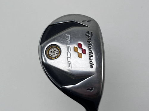 TaylorMade Rescue 2009 4 Hybrid 22* Aldila REAX 65g Senior Graphite Mens RH, 1 of 12