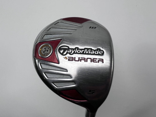 TaylorMade Burner Steel 2007 5 Fairway Wood 18* REAX 50g Regular RH, 1 of 12