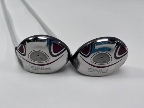 Ping Faith 3 & 5 Fairway Wood Set 18* | 22* ULT200 Ladies Graphite Womens RH, 1 of 12