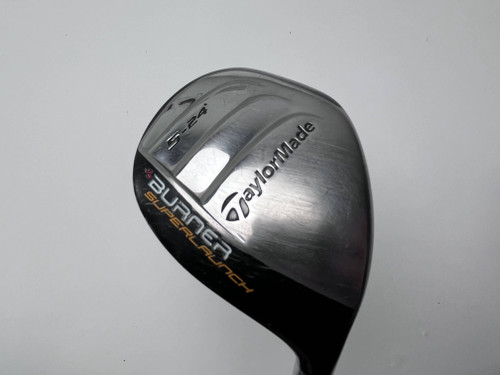TaylorMade Burner Superlaunch 5 Hybrid 24* REAX 60g Senior Graphite Mens RH, 1 of 12