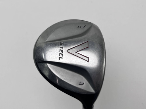 TaylorMade V Steel 5 Fairway Wood 18* MAS2 Regular Graphite Mens RH, 1 of 12