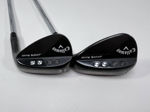 Callaway Jaws Raw Black Plasma Wedge Set 54* 10 | 58* 10 Extra Stiff RH, 1 of 12
