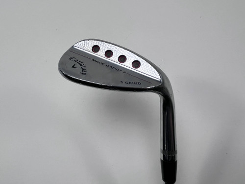 Callaway Mack Daddy 4 Chrome Lob Wedge LW 58* 10 S TT DG S200 Stiff RH, 1 of 12