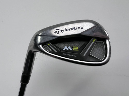 LEFTY TaylorMade M2 2019 Single 9 Iron REAX 88g Stiff Steel Mens LH, 1 of 12