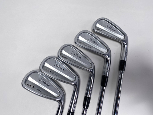 Titleist 712 CB Iron Set 5-PW Precision Rifle 5.5 Regular RH No 7 iron +1/2'', 1 of 12