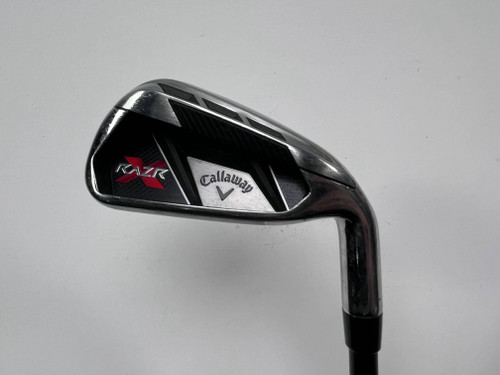 Callaway Razr X Single 7 Iron RAZR X 75g Regular Graphite Mens RH, 1 of 12