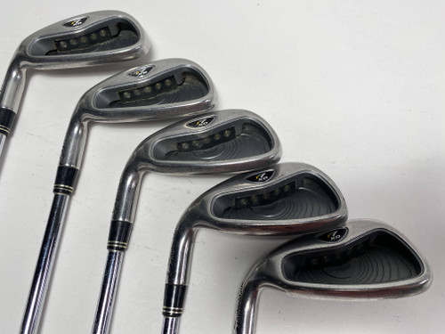 LEFTY TaylorMade R7 XD Iron Set 6-PW T-Step Ultralite Regular Steel Mens LH, 1 of 12