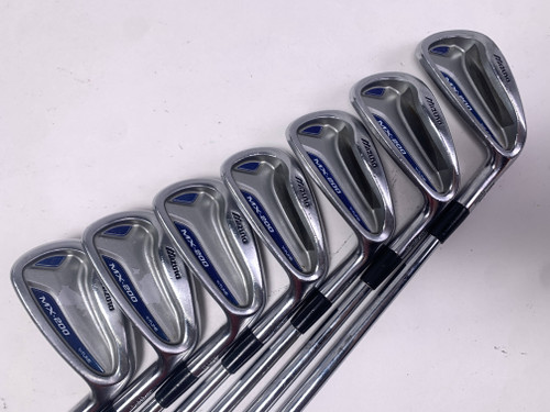 Mizuno MX 200 Iron Set 4-PW True Temper Dynalite XP S300 Stiff RH +1/2'', 1 of 12
