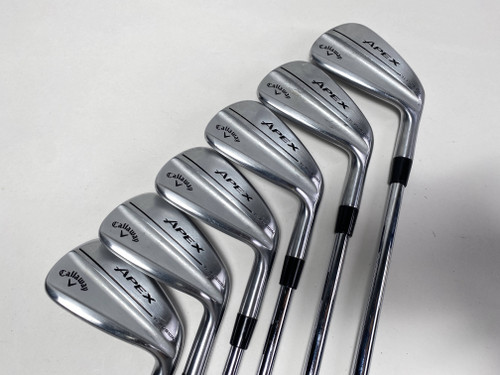 Callaway Apex Ti Fusion Plated Iron Set 5-PW Precision Rifle 6.5 Extra Stiff RH, 1 of 12