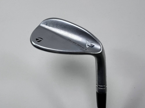 TaylorMade Milled Grind 3 Raw Chrome Gap Wedge GW 50* 9 SB Stiff RH, 1 of 12