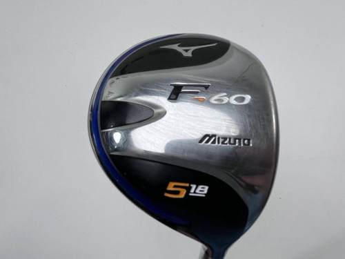 Mizuno F-60 5 Fairway Wood 18* Exsar FS3 70g Regular Graphite Mens RH, 1 of 12