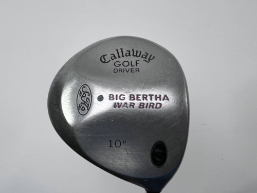 Callaway Big Bertha Warbird Driver 10* True Temper Memphis "10" Regular RH, 1 of 12