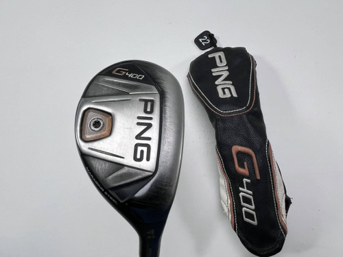Ping G400 4 Hybrid 22* OBAN Revenge 03 Green 65g Regular Graphite Mens RH HC, 1 of 12