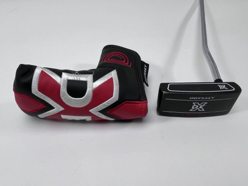 Odyssey DFX 1 Double Wide 2021 Putter 33" SuperStroke Flatso 3.0 Mens RH HC, 1 of 12