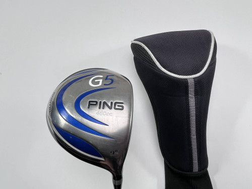 Ping G5 Driver 9* Aldila NV Green 65g Stiff Graphite Mens RH HC, 1 of 12