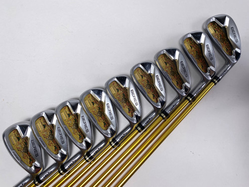 Honma Beres Aizu 3 Star Iron Set 5-PW+AW+GW+SW ARMRQ MX 3 Star Regular RH, 1 of 12