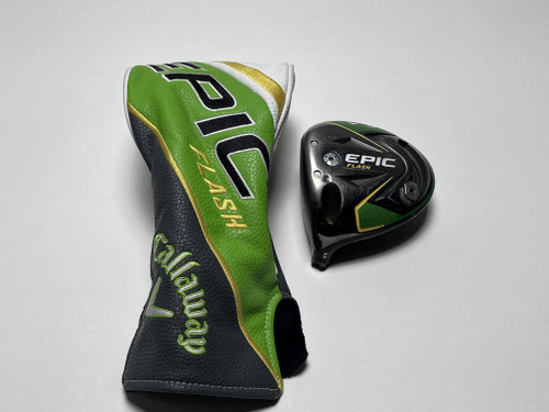 LEFTY Callaway EPIC Flash Driver 9* HEAD ONLY Mens LH HC, 1 of 12