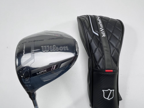 LEFTY Wilson DYNAPWR MAX Driver 10.5* UST Mamiya Helium NCT 4A Senior LH HC NEW, 1 of 12