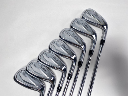 Titleist T350 2023 Iron Set 5-PW+AW True Temper AMT Red R300 Regular RH +1'', 1 of 12