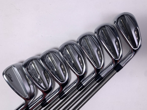 Titleist T100 Iron Set 5-PW+AW AeroTech SteelFiber i80 Regular RH, 1 of 12