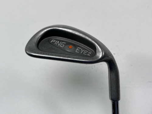 Ping Eye 2 Pitching Wedge PW Orange Dot 2* Flat Karsten KT-M Wedge Steel Mens RH, 1 of 12
