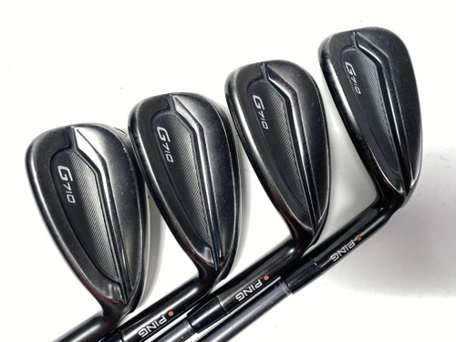 Ping G710 Iron Set 7-PW Orange Dot 2* Flat TFC 80i Lite Senior RH +1'', 1 of 12