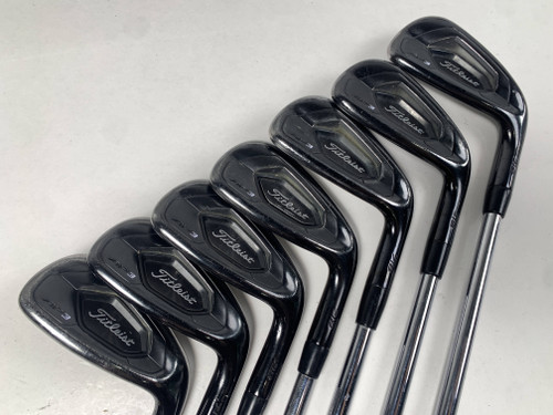 Titleist 718 AP3 Black Iron Set 5-PW+GW NS Pro Modus 3 Tour 105 105g Stiff RH, 1 of 12