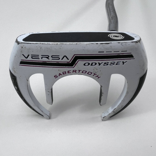 Odyssey Versa 90 Sabertooth White Putter 34.5" Mens RH, 1 of 12