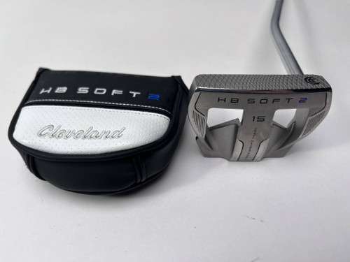Cleveland HB Soft 2 15 Putter 32" SuperStroke Flatso 2.0 Mens RH HC, 1 of 12