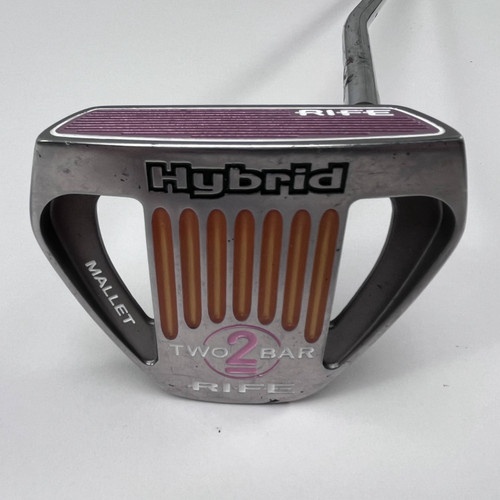 Guerin Rife Two Bar Hybrid Putter 37.5" Womens / Men's RH - NEW 17" Long Grip, 1 of 12