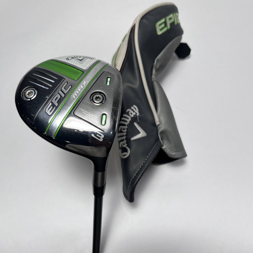 Callaway EPIC Max 3 Fairway Wood 15* HZRDUS Smoke iM10 6.0 60g Stiff RH HC, 1 of 12