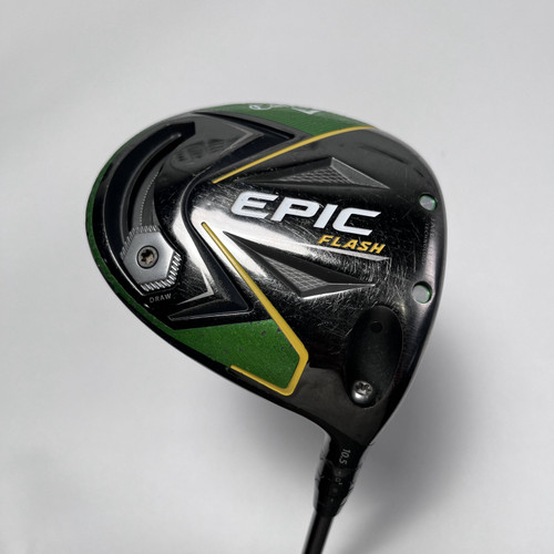 Callaway EPIC Flash Driver 10.5* UST Mamiya Helium 4F2 Senior RH Midsize Grip, 1 of 12