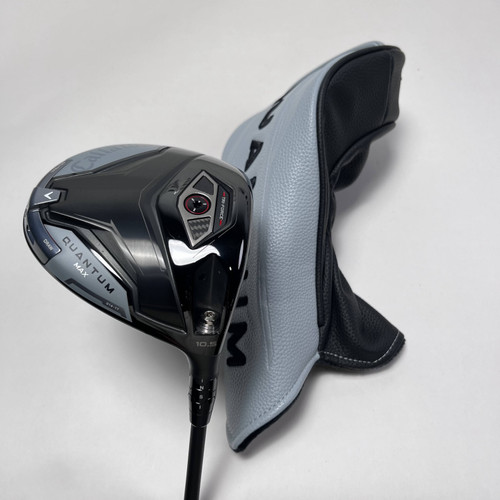 Callaway Quantum Max Driver 10.5* Mitsubishi Chemical Vanquish 4R Regular RH NEW, 1 of 12