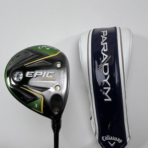 Callaway EPIC Flash 3 Fairway Wood 15* Kai'li White 70S Stiff RH HC, 1 of 12