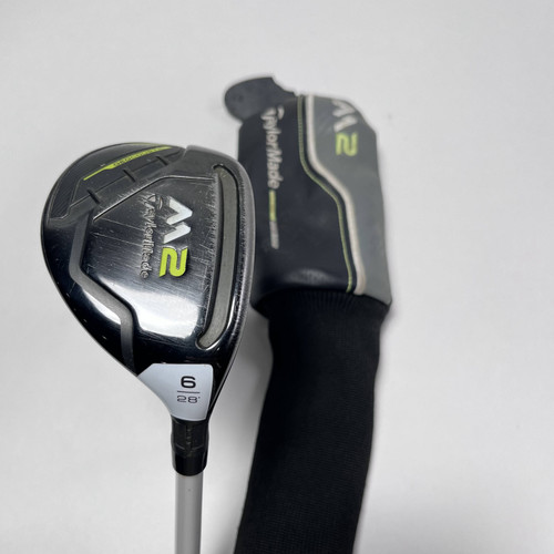 TaylorMade M2 2019 6 Hybrid 28* Aldila Rogue 95 MSI 2.8 85g Stiff RH HC, 1 of 12