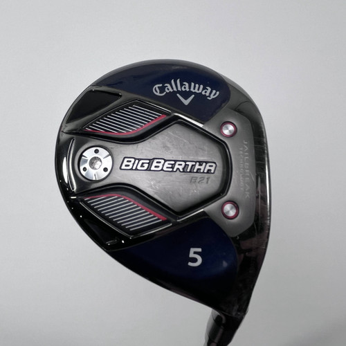 Callaway Big Bertha B21 5 Fairway Wood 18* RCH 55g Senior Graphite Mens RH, 1 of 12