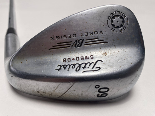 Titleist Vokey Spin Milled Lob Wedge LW 60* 8 True Temper Dynamic Gold Wedge RH, 1 of 12