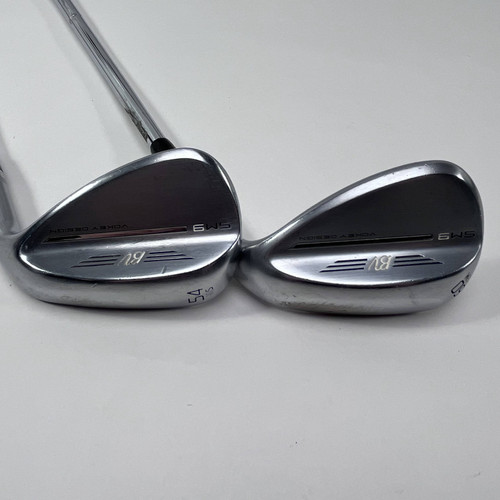 Titleist Vokey SM9 Tour Chrome Wedge Set 54* 10 | 60* 8 Vokey SM9 Wedge RH, 1 of 12