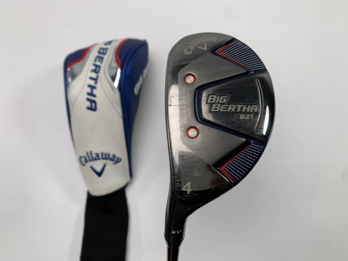 Callaway Big Bertha B21 4 Hybrid 21* RCH 65 65g Regular Graphite Mens LH HC, 1 of 12