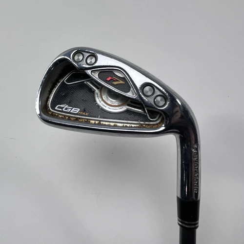 TaylorMade R7 CGB Max Single 6 Iron REAX SuperFast 55g Stiff Graphite Mens RH, 1 of 12