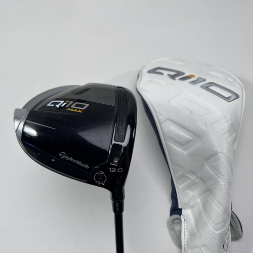 TaylorMade Qi10 MAX Driver 12* HZRDUS RDX Smoke Red 6.0 60g Stiff RH HC, 1 of 12