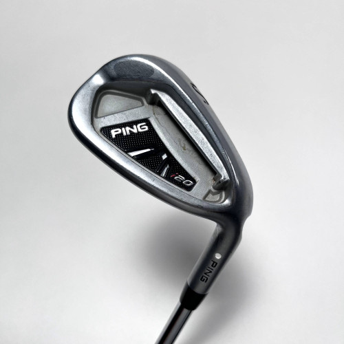 Ping i20 Sand Wedge SW White Dot 3* Up CFS Wedge Steel Mens RH, 1 of 12