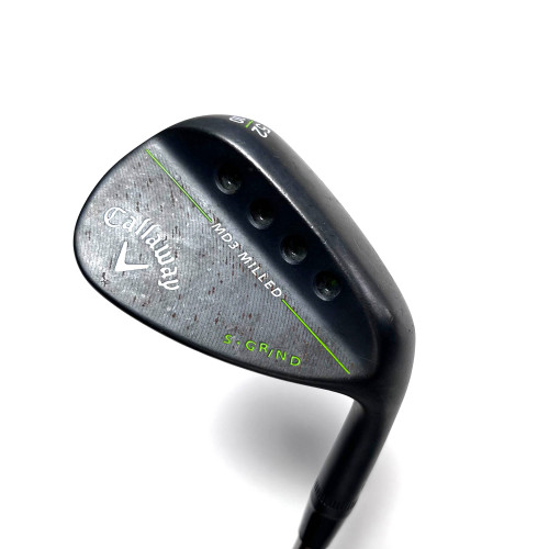 Callaway MD3 Milled Black Gap Wedge GW 52* 10 S UST Recoil 460 F2 Senior RH, 1 of 12
