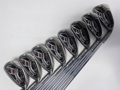 Ping G15 Iron Set 4-PW+AW Black Dot AWT Regular Steel Mens RH, 1 of 12