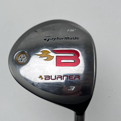 TaylorMade Burner 2008 3 Fairway Wood 15* Grafalloy ProLaunch Red Stiff RH, 1 of 12
