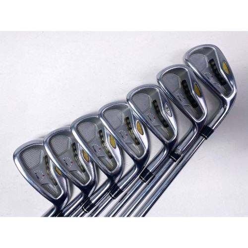 TaylorMade Rac LT 2005 Iron Set 3-9 T-Step Professional 110g Stiff RH +1/2'', 1 of 12