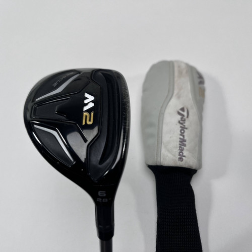 TaylorMade M2 6 Hybrid 28* M2 Reax 45g Ladies Graphite Womens RH, 1 of 12