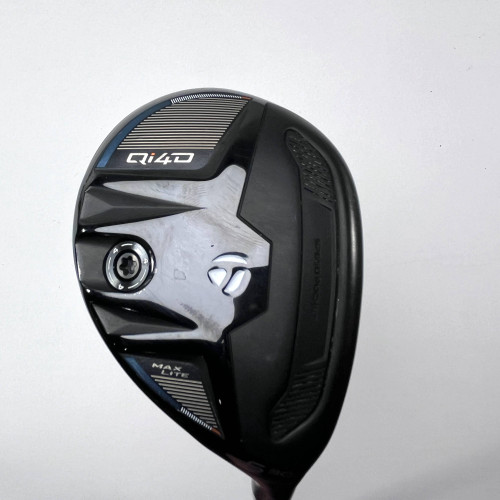 TaylorMade Qi4D Max Lite Rescue 6 Hybrid 30* Reax 45g Senior RH, 1 of 12